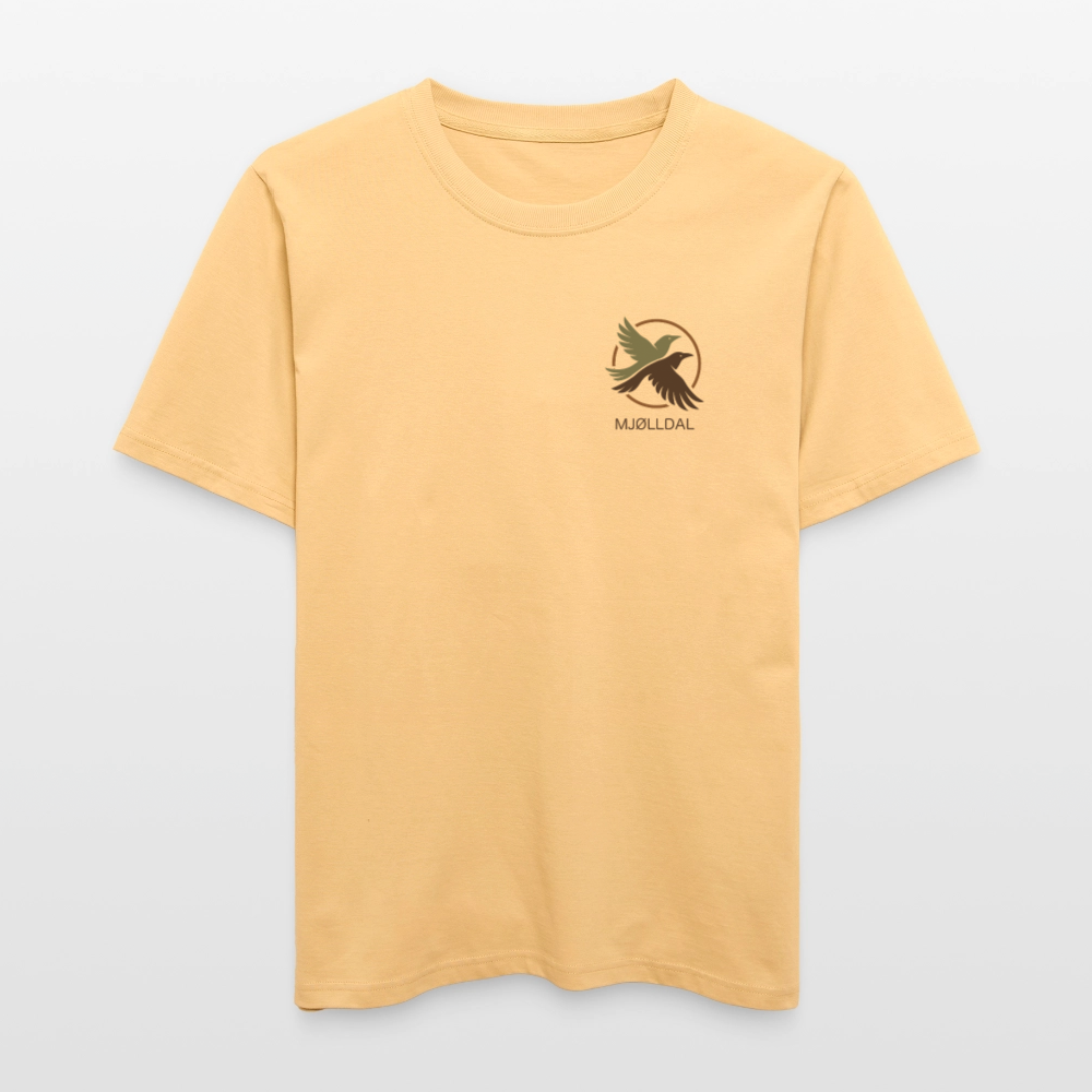 MJØLLDAL - T-Shirt Relaxed Fit - Hellgelb