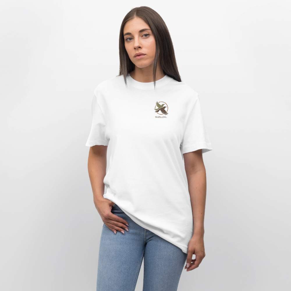 MJØLLDAL - T-Shirt Relaxed Fit - Weiß