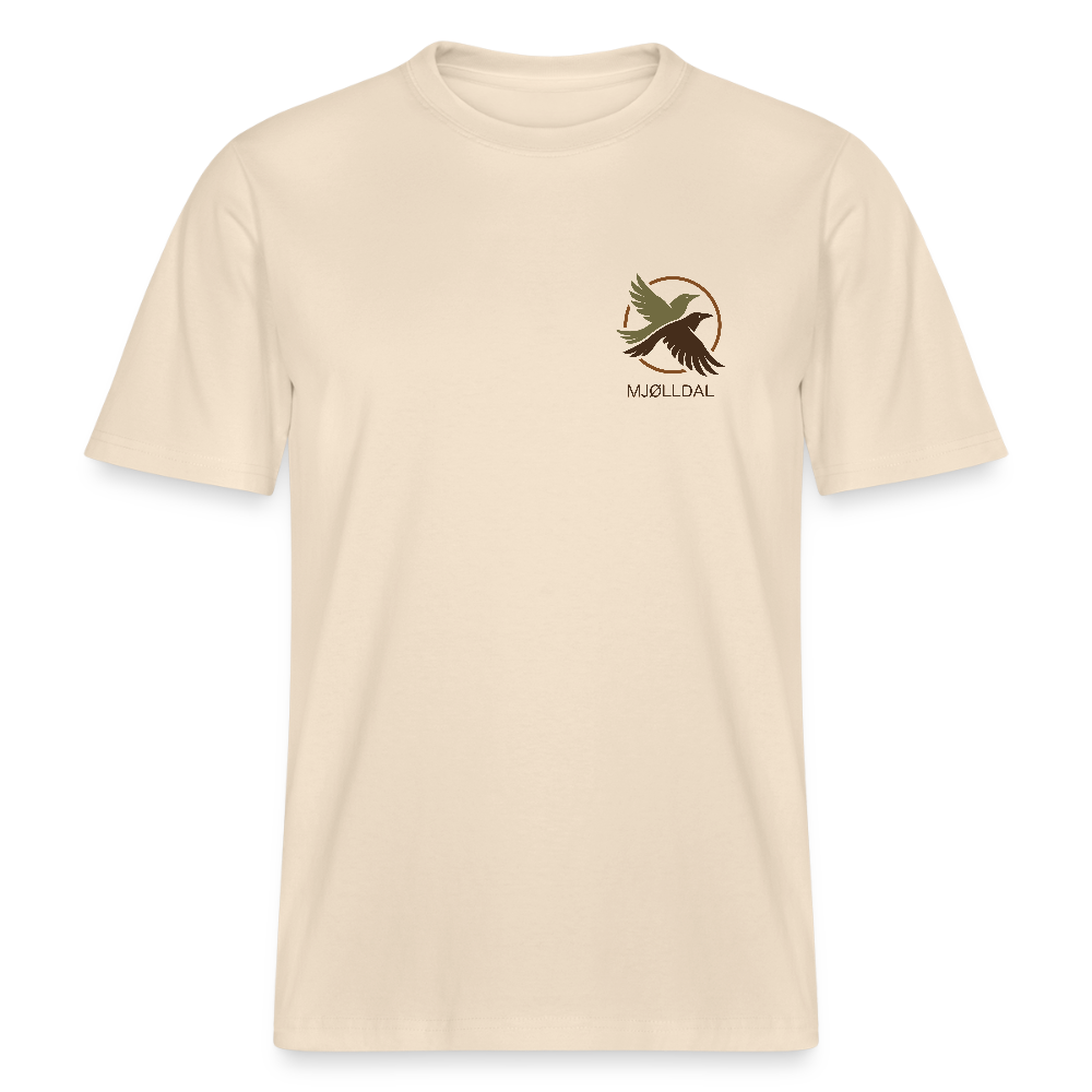 MJØLLDAL - T-Shirt Relaxed Fit - Weißgrau