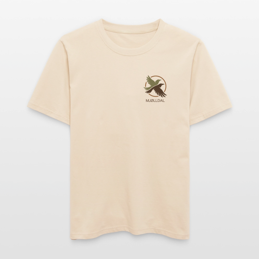 MJØLLDAL - T-Shirt Relaxed Fit - Weißgrau