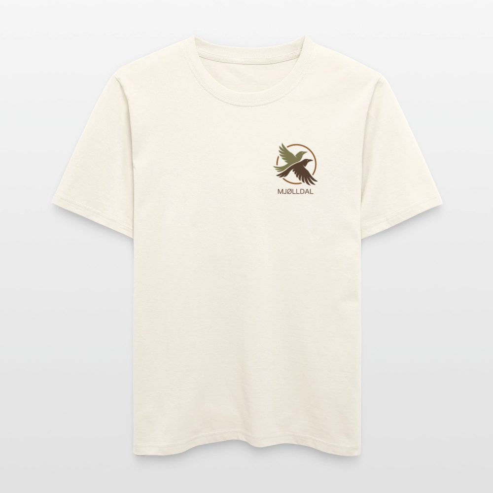 MJØLLDAL - T-Shirt Relaxed Fit - Naturweiß 