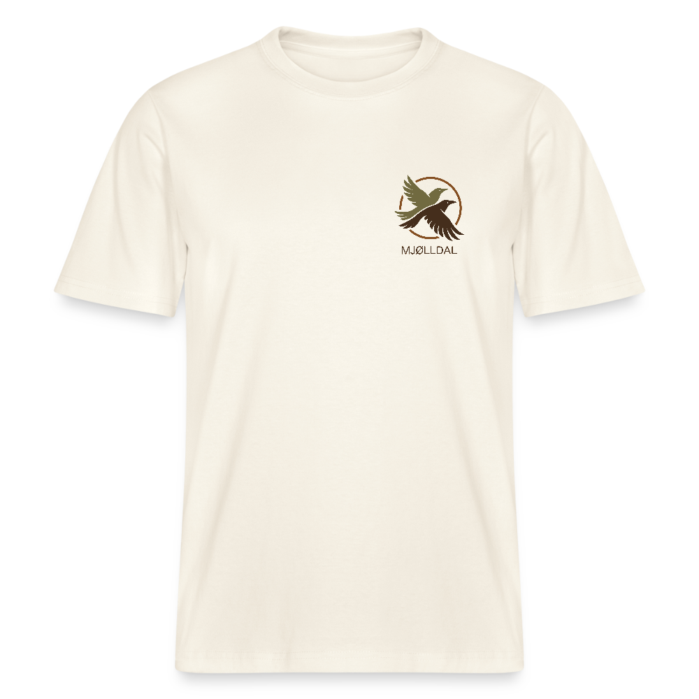 MJØLLDAL - T-Shirt Relaxed Fit - Naturweiß 