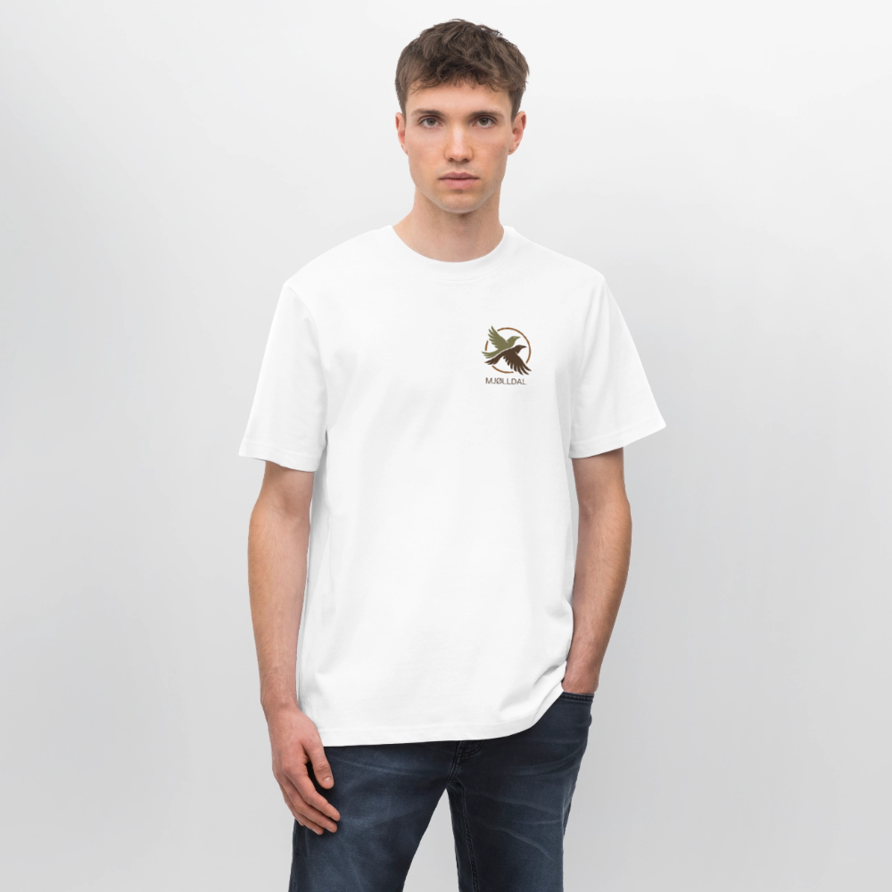 MJØLLDAL - T-Shirt Relaxed Fit - Weiß