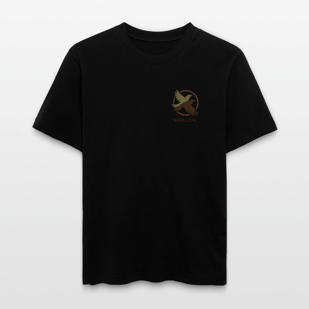 MJØLLDAL - T-Shirt Relaxed Fit - Schwarz