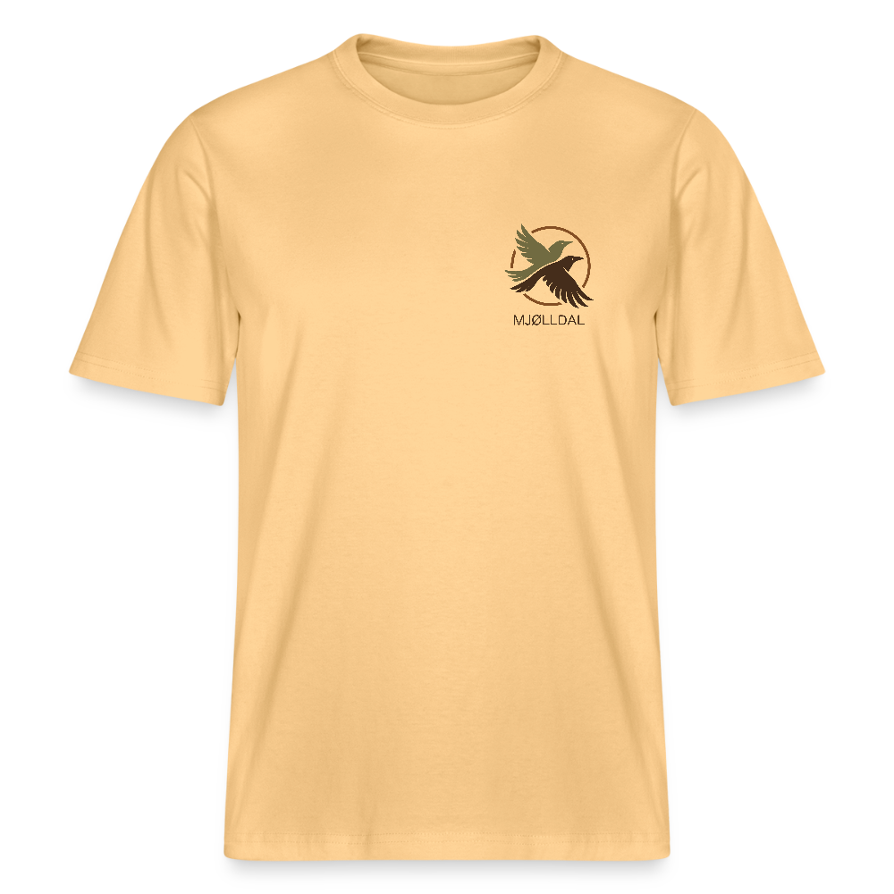 MJØLLDAL - T-Shirt Relaxed Fit - Hellgelb
