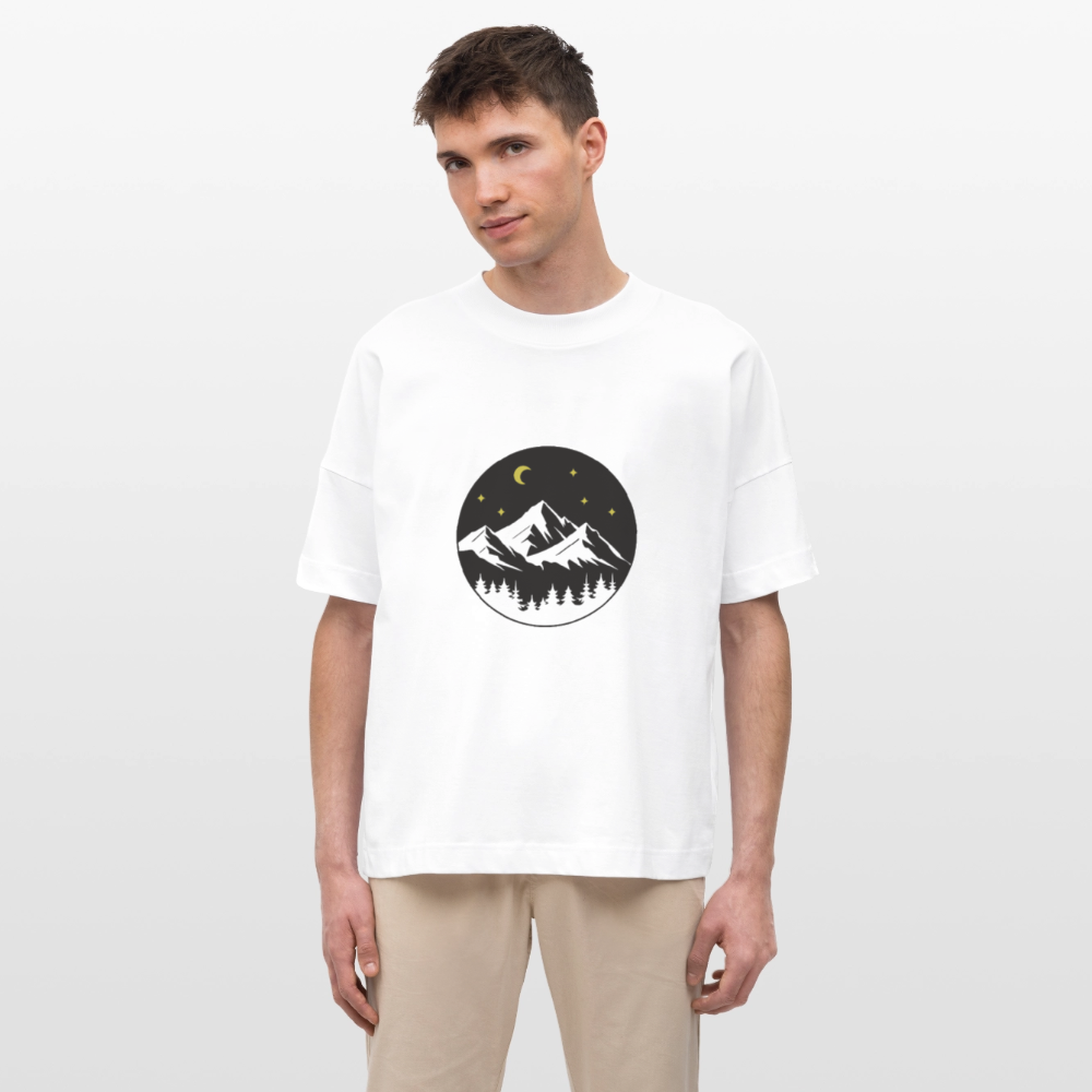 Stanley/Stella Oversized - Mountain - Weiß