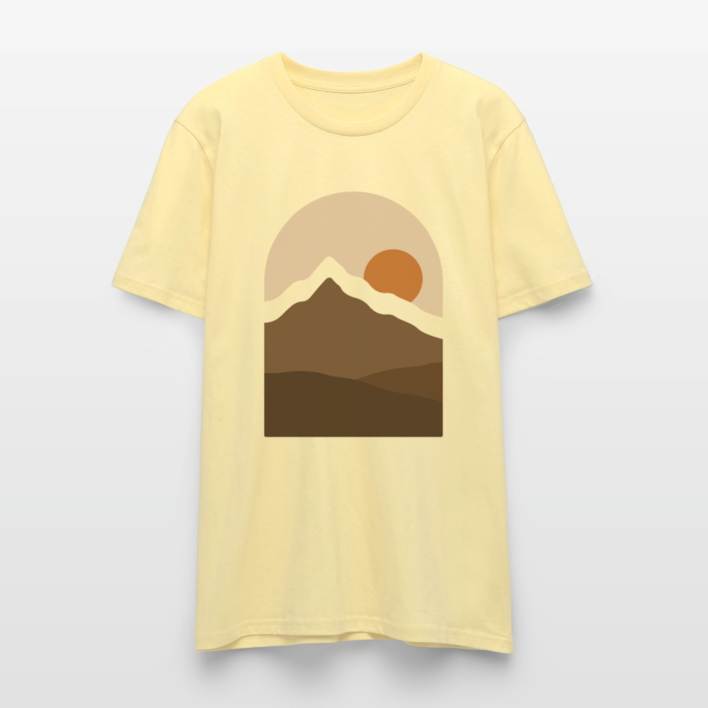 NATURE - Sun & Mountains - Creme