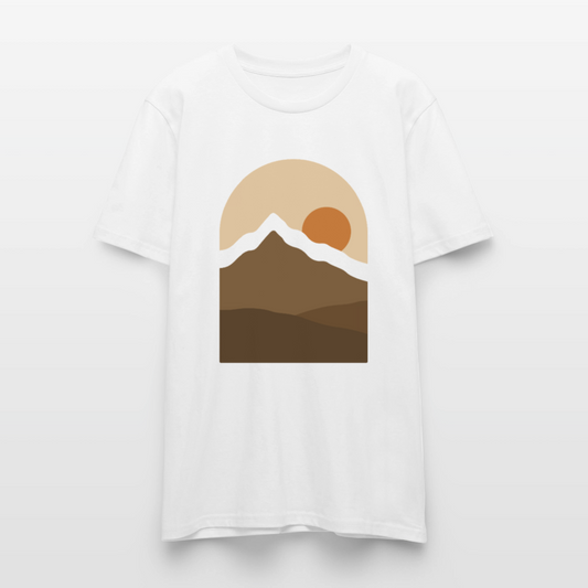 NATURE - Sun & Mountains - Weiß
